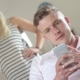 cheating partner texting
